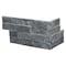 Msi Cosmic Black Splitface Ledger Panel "6 X 18" "L"Corner Marble Wall Tile, 6PK ZOR-PNL-0023 - alternate 2